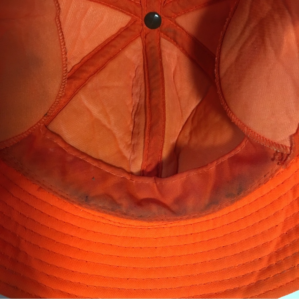 Hi Vix Neon Orange Hunting Hat Duck Bay Sz Sm - Picture 4 of 10